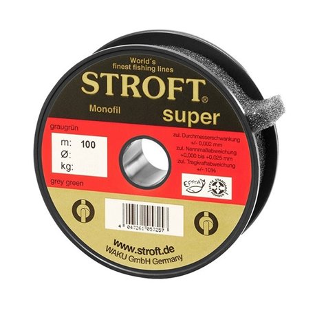 Stroft Super fir monofilament 0.15MM - 2,1KG - 100M