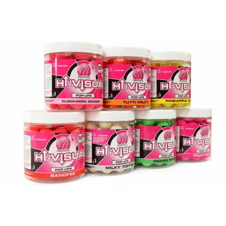 Pop-up boilies fluo Milk Toffee 15MM Mainline