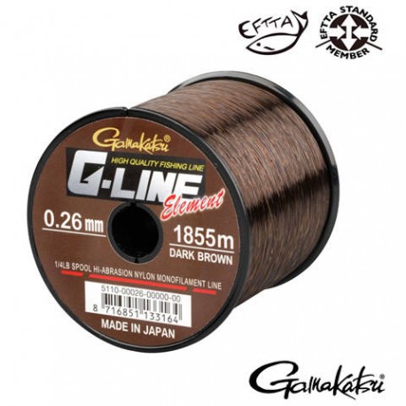 Fir G-line Element dark brown 030MM 6,80KG 1325M