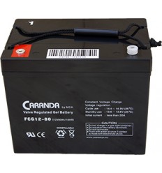 Baterie Caranda cu gel 100Ah 12V