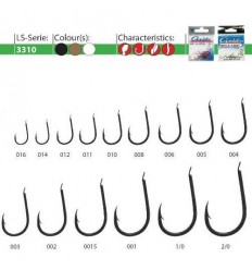 Carlige Gamakatsu nr. 10 forjate LS-3310G 25buc/plic