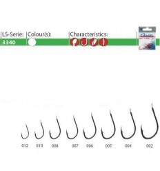 Carlige Gamakatsu nr. 4 forjate LS-3340N NI 25buc/plic