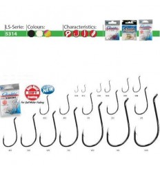 Carlige Gamakatsu nr. 01 forjate TRATAT LS-5314F BL 6buc/plic
