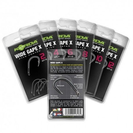 Carlig wide gape X nr. 8 10buc/plic KORDA