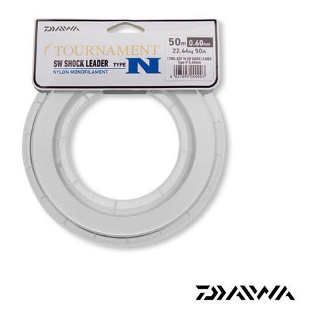Fir Daiwa Tournament Shock Leader TN 0.60MM / 23,9KG / 50M
