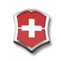 Buton Victorinox metalic rosu