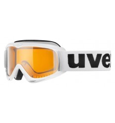 Ochelari ski / snowboard Uvex Snowcat Junior albi