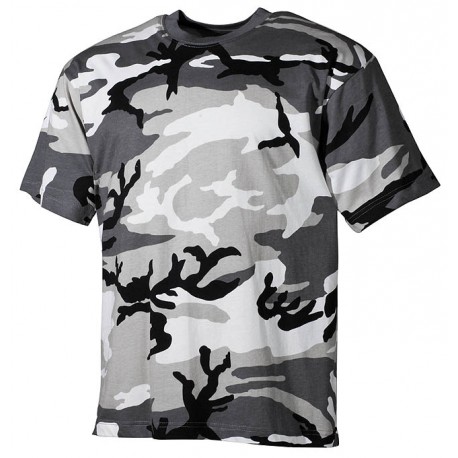 Tricou camuflaj urban camo
