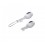 Tacam pliabil otel inoxidabil Pinguin Spork 30 g