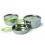 Set vase camping inoxidabile Pinguin Duo Steel L