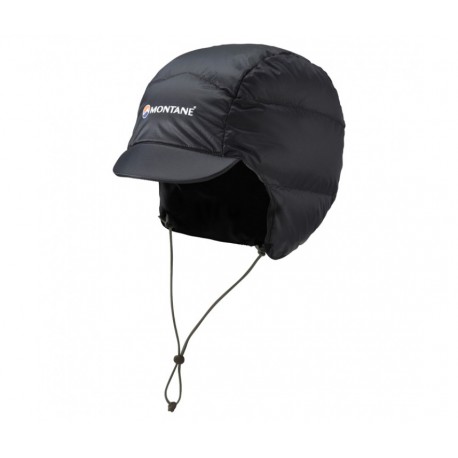 Caciula cu puf de gasca windproof Montane Plume Mountain neagra