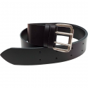 Curea piele neagra 50 mm latime, 120 cm lungime