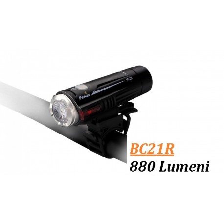 Lanterna bicicleta led 880 lumeni Fenix BC21R