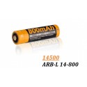 Acumulator Fenix 14500 - 800mAh - ARB-L 14-800