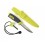 Cutite supravietuire Light My Fire FireKnife red si amnar