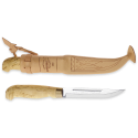 Cutit Marttiini Lynx 138, lama inoxidabila 13 cm, teaca piele