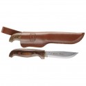 Cutit Marttiini Brown Wolf Finnskinner, lama inoxidabila 11 cm, teaca piele