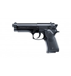 Set pistol airsoft si bile, functionare cu arc, 0.5 jouli, Umarex Beretta M92FS
