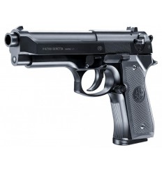 Set pistol airsoft arc si flacon 2700 buc bile 0.20 g, 0.5 jouli, Umarex Beretta M92FS
