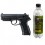 Set pistol airsoft arc si flacon 2700 buc bile 0.20 g, 0.5 jouli, Umarex Beretta PX4 Storm