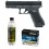 Set pistol airsoft 2 jouli + 10 capsule CO2 + flacon 2700 buc bile 0.20 g, Umarex Glock 22 Gen4, 6 mm