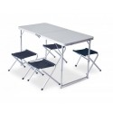 Set masa camping cu 4 scaune Pinguin 