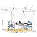 Plasa tantari 2 persoane Basic Nature clasic double 225 cu husa transport