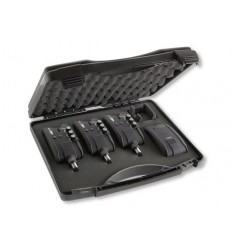 Set 3 avertizori electronici cu statie pescuit crap Cormoran Pro Carp F8000