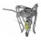 Set arzator drumetie camping drumetie Pinguin Mantis Titan 3000 W si doua butelii gaz 230 grame