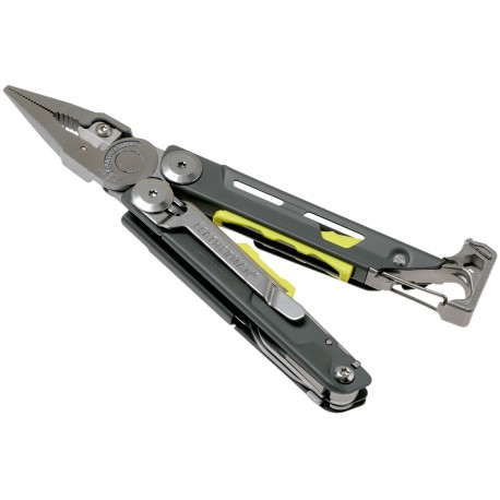 Multitool Leatherman Signal Granite Gray, 19 functii, cu teaca