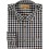 Camasa barbati 100% bumbac, pattern carouri Verney Carron Eric maron - noir