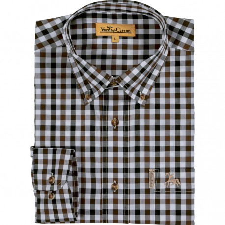visa Coin laundry Awkward Camasa barbati 100% bumbac, pattern carouri Verney Carron Eric maron - noir - MagazinOutdoor.ro visa Coin laundry Awkward Camasa barbati 100% bumbac, pattern carouri Verney Carron Eric maron - noir - MagazinOutdoor.ro