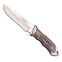 Cutit Nieto Aventura otel inoxidabil AN-58, lama 125 mm, teaca piele neagra