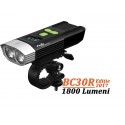 Lanterna bicicleta led 1800 lumeni Fenix BC30R reincarcabila