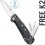 Briceag Leatherman Free K2, lama blocabila, 8 unelte si clip buzunar, lama 8.4 cm