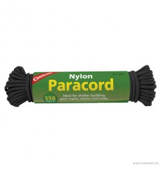 Paracord Coghlans 15.25 m, negru