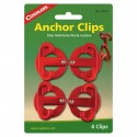 Clipsuri tip ancora, set 4 buc Coghlans