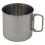 Cana inox 450 ml, cu maner pliabil
