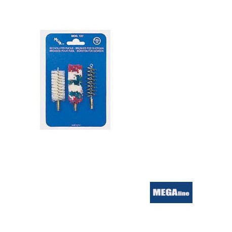 Set perii pentru curatat arma calibrul 16 3buc/blister