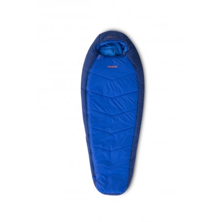 Sac de dormit copii Pinguin Comfort Junior PFM, -1/-7/-24°C, 1,35 Kg, albastru