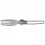 Furculita pliabila camping, inoxidabila, 16,5 cm, 25 g Fox Outdoor