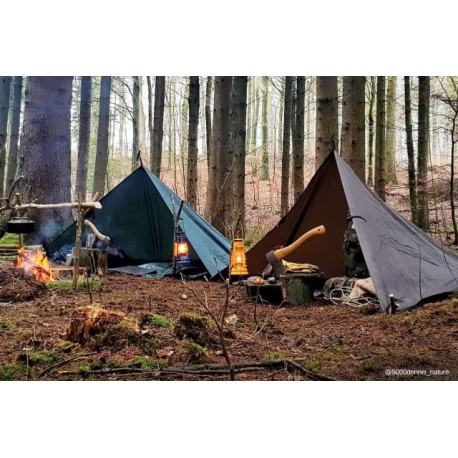 Tenda 3.5 x 3.5 m DD Hammocks prelata Olive Green
