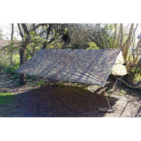 Tenda 3 x 3 m DD Hammocks prelata camuflaj