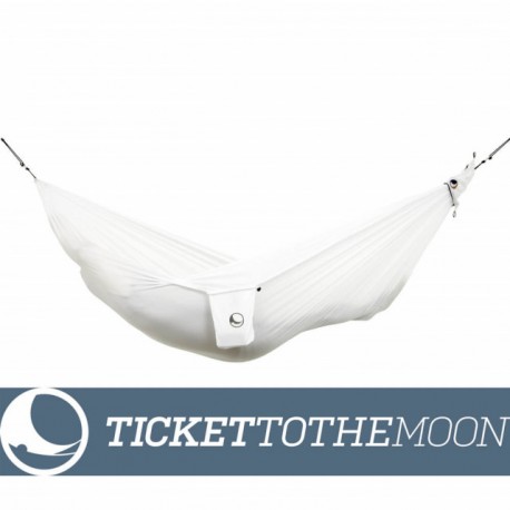 Hamac Ticket to the Moon Single Compact White320 × 155 cm, 500 grame