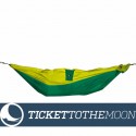 Hamac pentru copii Ticket To The Moon Mini Green-Yellow, 150 × 100 cm, 200 grame