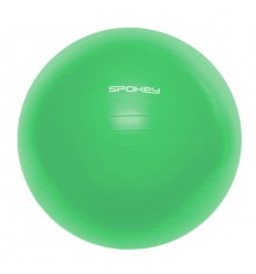 Minge fitness Spokey Fitball III, 65 cm, verde, cu pompa inclusa