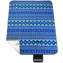 Patura picnic impermeabila 150x180 cm Spokey Picnic Pane, captusita cu aluminiu
