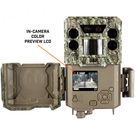 Camera video supraveghere Bushnell Dual Core No Glow cu display 30 mp