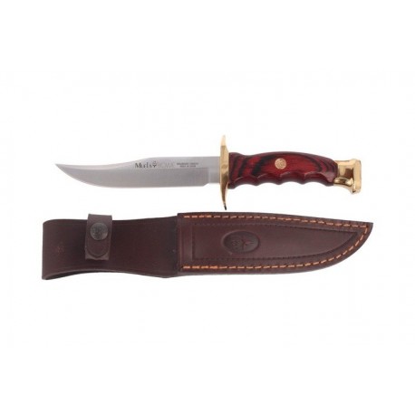 Cutit Muela BW-14, lama inoxidabila 14 cm, teaca piele