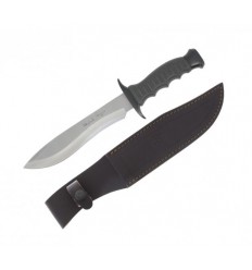 Cutit vanatoare Muela otel inoxidabil, teaca piele, lama 180 mm